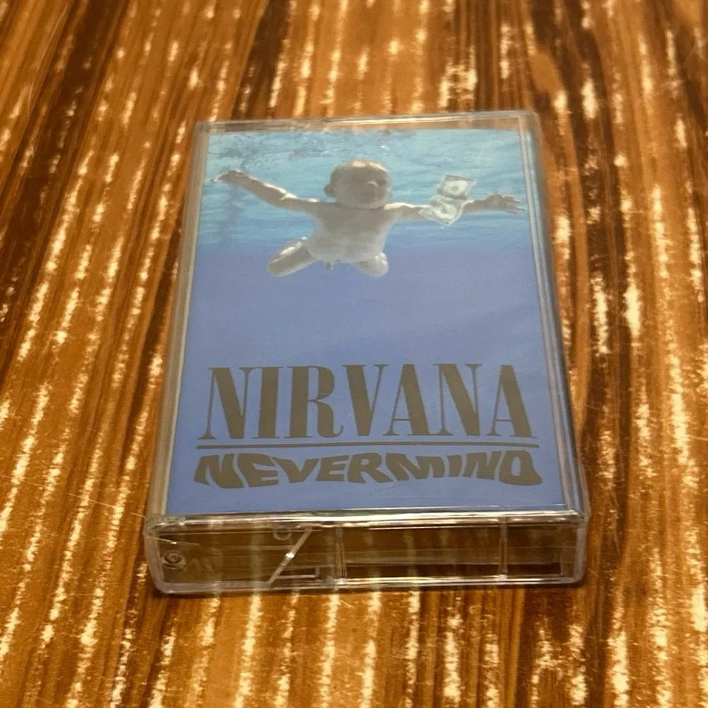 New NIRVANA Nevermind SEALED Cassette TAPE Silver Japan 2016 Limited RARE - Picture 9 of 13
